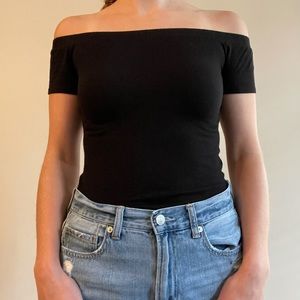 Off shoulder bodysuit